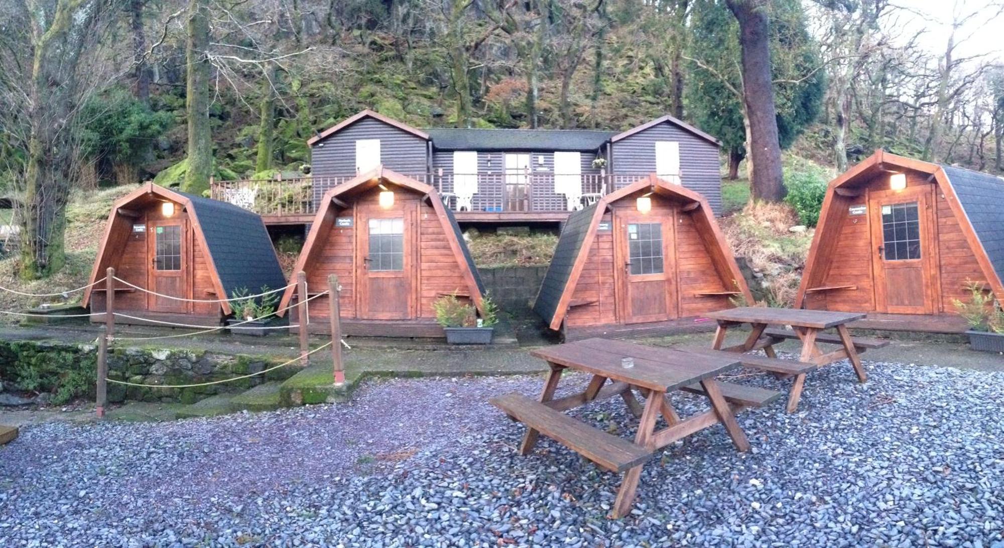 Hotel Bryn Dinas Camping Pods At The Foot Of Mt Snowdon Beddgelert Exterior foto